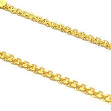 22k Gold Flat Chain