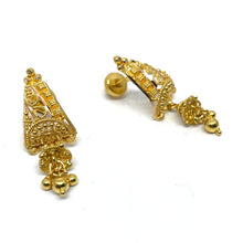 22k Gold Jhumki/Drop Studs