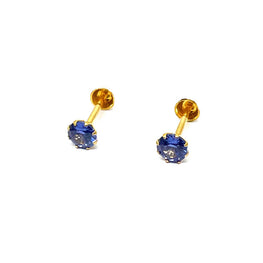 18K Gold 2 in 1 Studs/Earrings