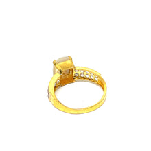 22K Gold Pearl Ring