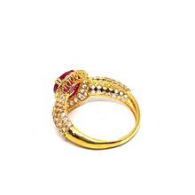 22K Gold Ruby Ring