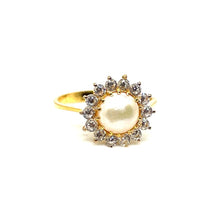 22k Gold Pearl Ring