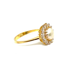 22k Gold Pearl Ring