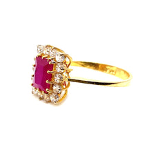 22k Gold Ruby Ring