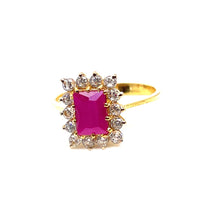 22k Gold Ruby Ring