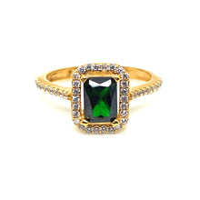 21k Gold Emerald Ring