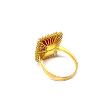 22K Gold Ruby Ring